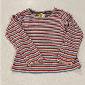 Boden Kids Colorful Striped Long Sleeve Tee